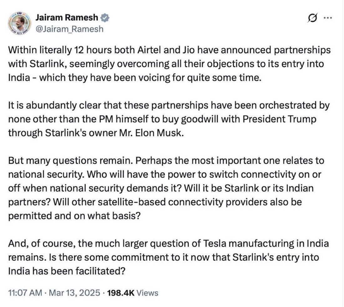 pranavmahajan's tweet photo. @elonmusk This is the stand of Rahul's party @elonmusk : https://t.co/ADEIW9CqiW