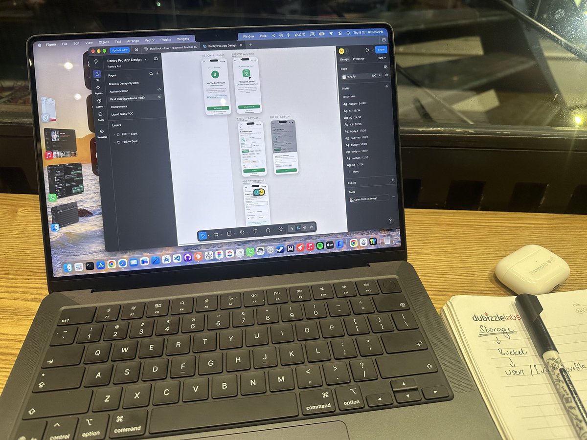 hammad_1201's tweet photo. working on a client’s project, what are you building today? https://t.co/eV8x7j2FAv