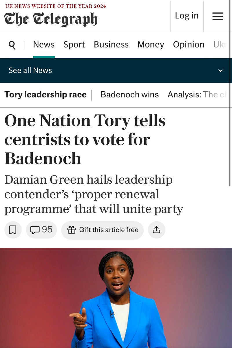 AgrippaSPQR's tweet photo. Worth remembering that sitting silently on the backbenches behind Badenoch are the One Nation centrists who helped her win the party leadership campaign.

Badenoch’s opposition to Jenrick’s policy of leaving the ECHR no doubt appealed to them.

If the Tories were to somehow find themselves elected I doubt those backbenchers would be silent for long.