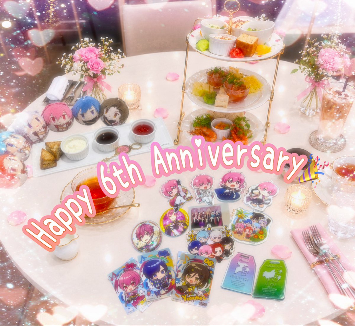 Riezo06864909's tweet photo. 6周年おめでとうございます㊗️🎉

誰一人欠けずに6年間、そしてこれからも、夢の大舞台を目指して茨の道を選び続けてくれてありがとうございます！

今日から始まる新たな物語の一員として、これからも共にあり続けたいと思っています。

未来永劫君に幸あれ🌈✨

#いれいす活動6周年 https://t.co/QP1P4fndE4