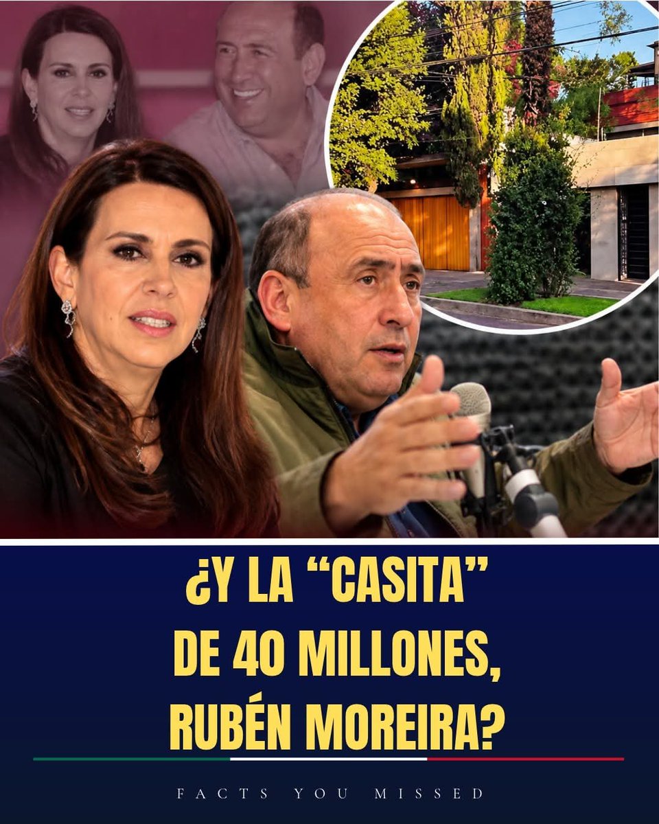 BrawIslas's tweet photo. 🏠💰 ¿Y LA “CASITA” DE 40 MILLONES?

Una residencia vinculada a Carolina Viggiano, esposa de DEL RATERO Rubén Moreira, relacionadas con empresas señaladas por el SAT como presuntas factureras.

🔥 ¿Estás RATAS Deberían explicar públicamente cómo se realizó la operación? https://t.co/HwXuxseAOg