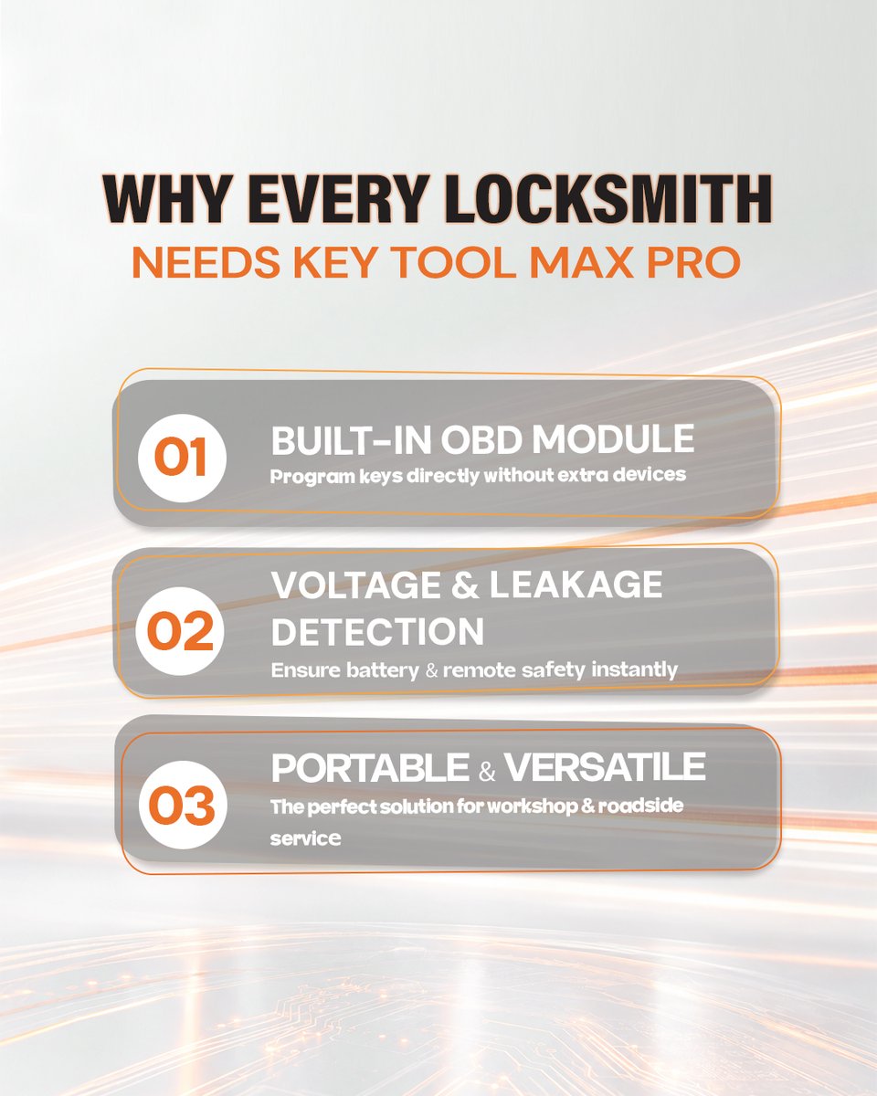 diplomacykey's tweet photo. The ultimate all-in-one tool in your hands⚡️
Upgrade your toolkit with the original Xhorse Key Tool Max Pro, combining key generation, cloning, and direct OBD programming in one device❗️
🌐 https://t.co/zZFDEKbfSo
#DiplomacyKey #Xhorse #KeyToolMaxPro #KeyProgramming #uae https://t.co/b1bRztna8u