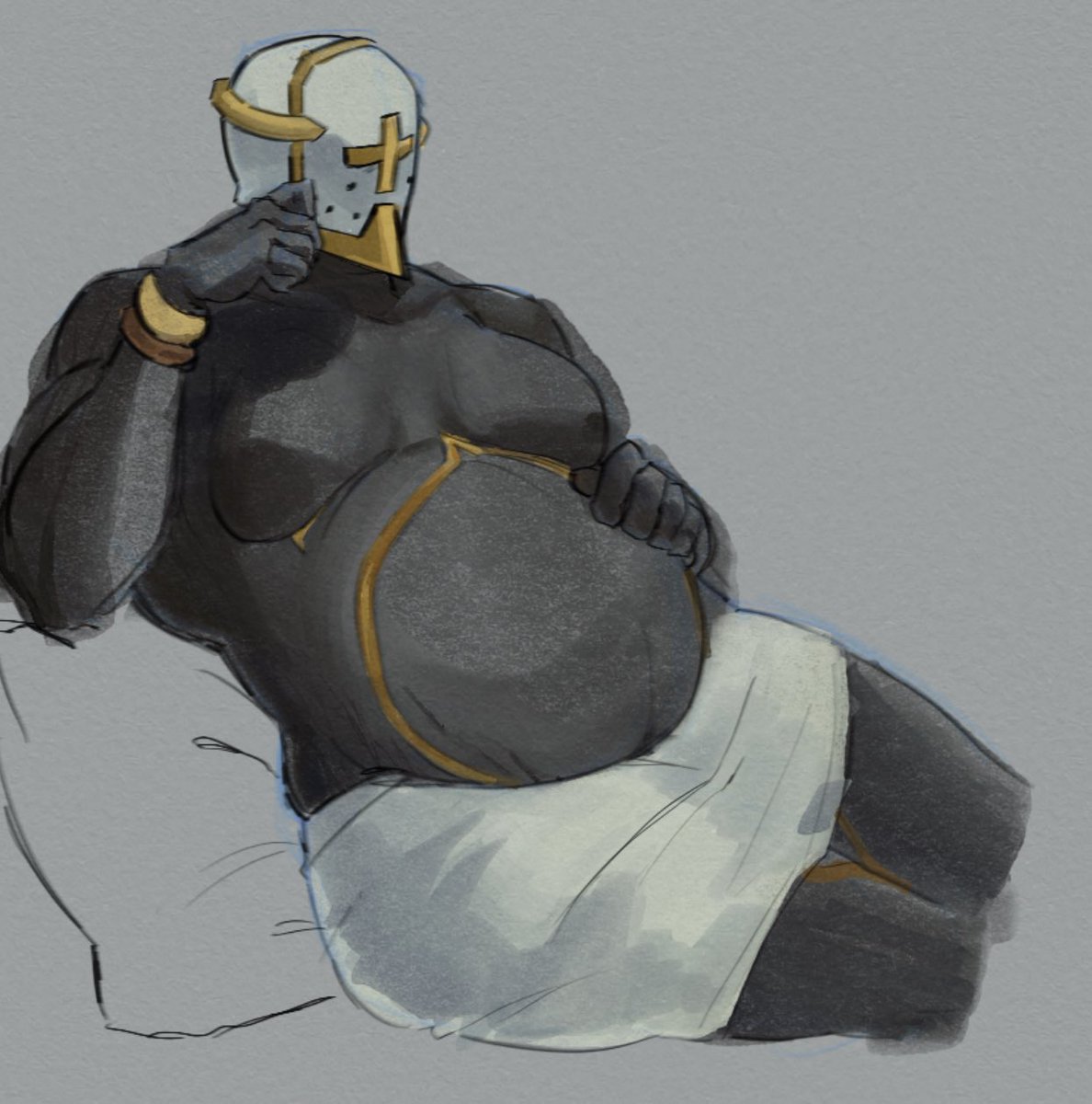 UssyDemonic's tweet photo. friend wanted pregnant gabe so here you go https://t.co/7TzsVHrNX4