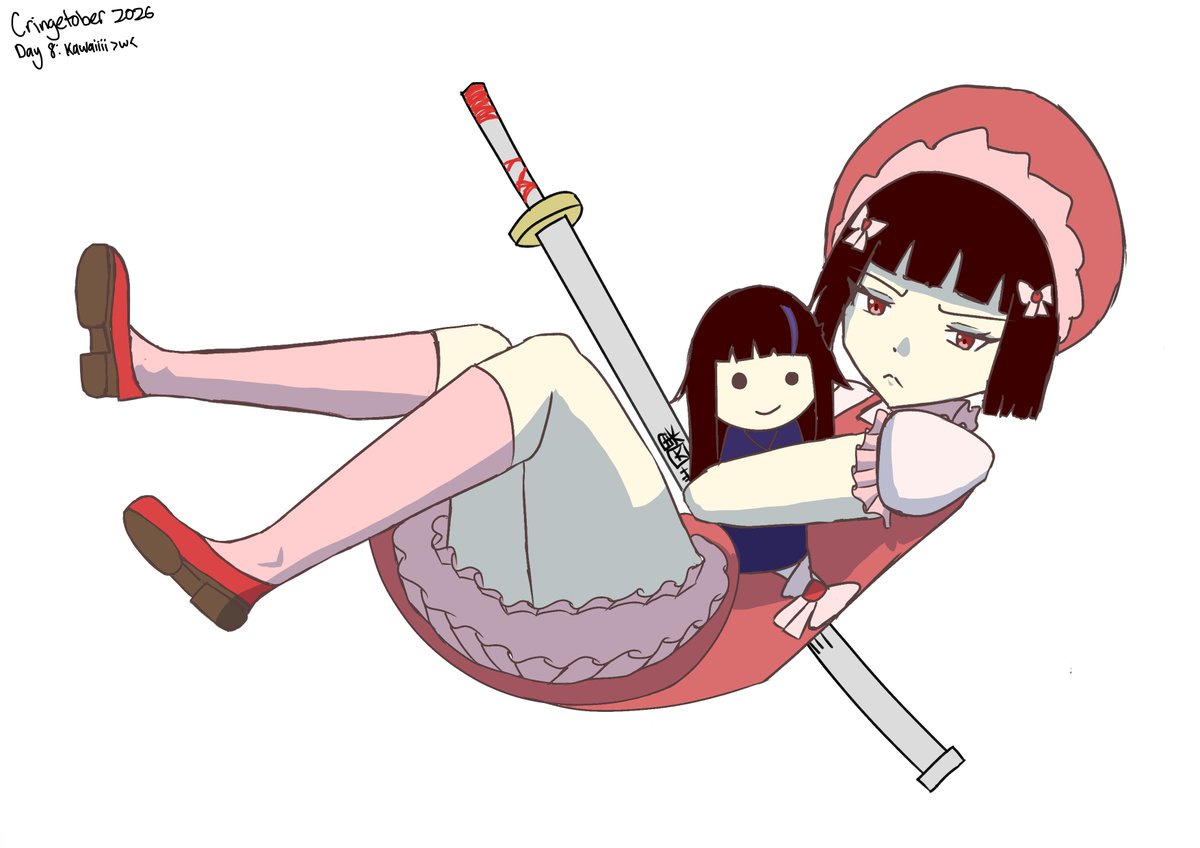 sn0w__e's tweet photo. Cringetober Day 6: kawaiiii

Nothing is cuter than gap moe, so here's Ryoshu in a lolita style dress.

#cringetober #limbuscompany #lcb04 https://t.co/LVmzn9WGPP
