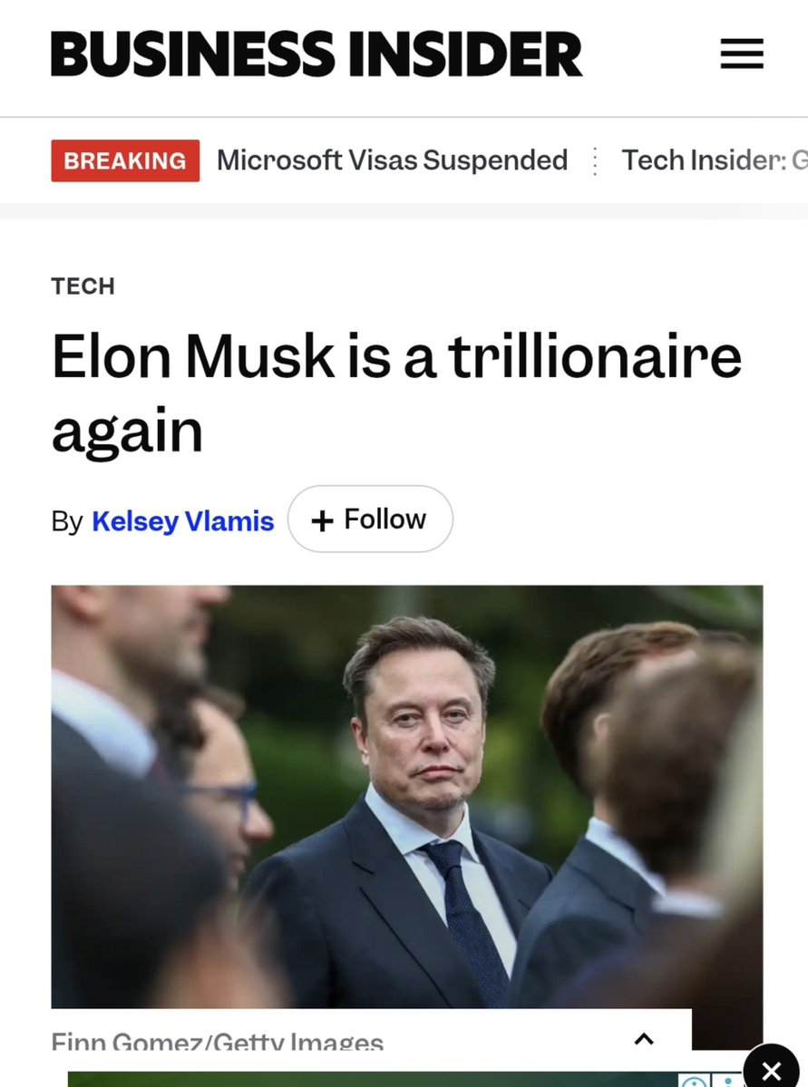 ya9ami1's tweet photo. @squawksquare Elon Musk is a trillionaire again.

Tsla retail investors🫠 https://t.co/i5S9x1vC5x