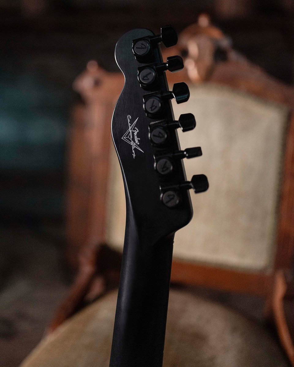 Fender's tweet photo. Get a closer look at the John 5 Fender Custom Shop “Phantom” Telecaster. Learn more: https://t.co/Ql38SZkLWn https://t.co/D4FHXBBokb
