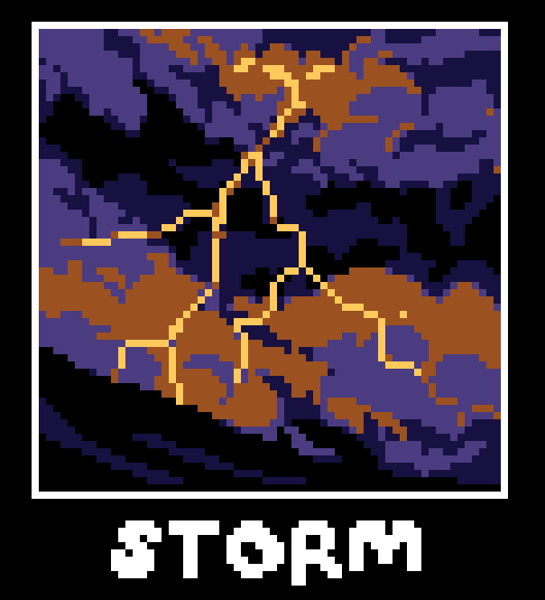Woodspixl's tweet photo. Day 11 #spooptober 5 colours at 64x64 pixels
#storm #pixelart #landscape 🌳 https://t.co/s9SPgaV4t3