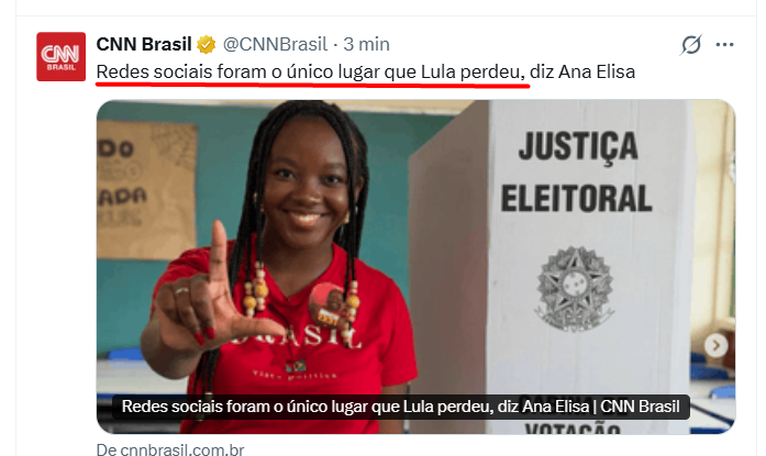 EliseWilshaw's tweet photo. Perdeu em rede social, porque JAIR E FLAVIO nunca precisaram pagar um tostão pra influencers corruptos. 

Lembre, Trump venceu eleições com seu filho direcionando Campanha na Internet para principalmente os jovens. 

Ou seja, Petistas e esquerdistas envelheceram mal. https://t.co/oPsOk1oytL