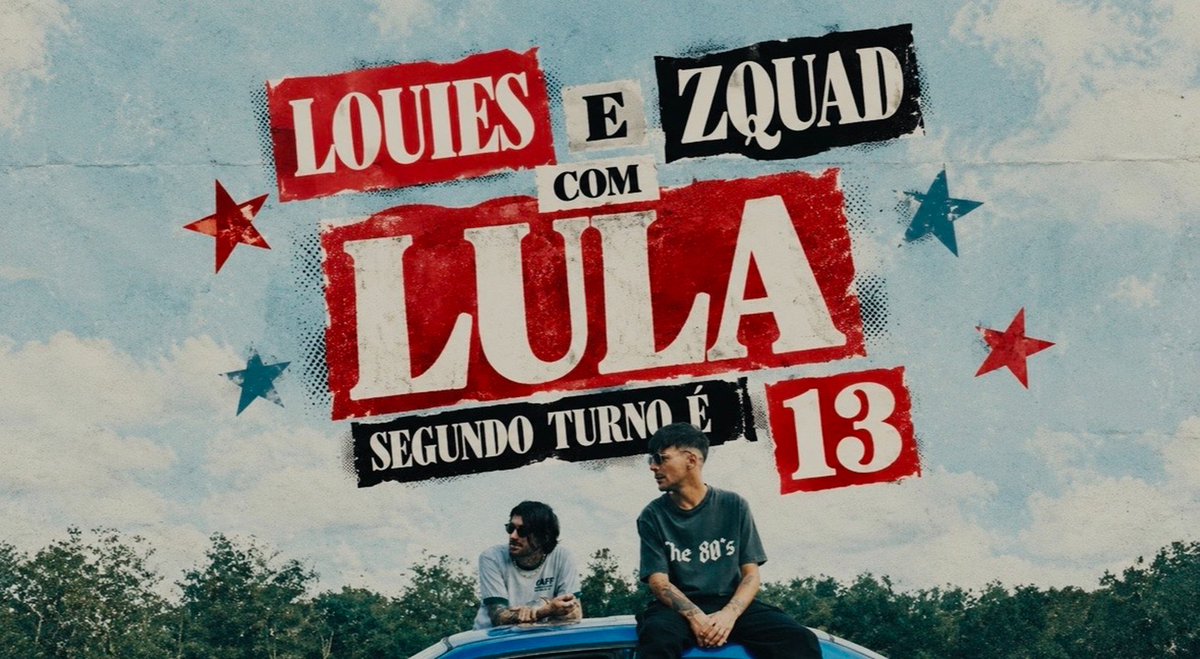 ZaynSquadBrasil's tweet photo. SEGUNDO TURNO É LULA 13 ⭐️

Nos unimos com o @ltbrnews, neste segundo turno para lembrar a importância da participação de todos tanto de quem não participou do primeiro turno quanto de quem já esteve nas urnas e continua acompanhando esse processo.

A democracia depende da participação de todos nós. Não vamos aceitar a regressão dos nossos direitos. 

Contamos com vocês no dia 25.