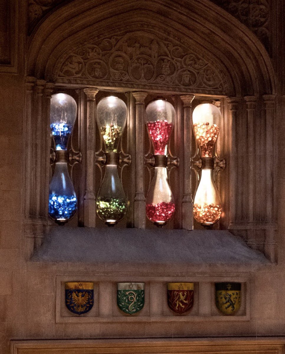 WW_Direct's tweet photo. The official HARRY POTTER Instagram account has shared a better look at the House point hourglasses from the HBO TV series

Ravenclaw • Slytherin • Gryffindor • Hufflepuff https://t.co/Buakfve535