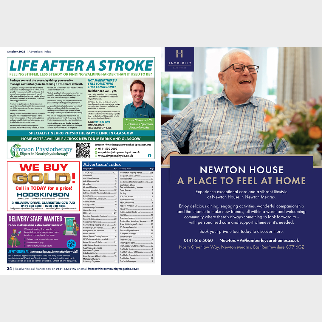 CommunityMagNMC's tweet photo. That's all for our October eBook. You can catch up on the full issue by clicking HERE: https://t.co/wckODgFQ8n 

Keep your eyes peeled for our November issue coming to letterboxes and socials very soon!... https://t.co/miIHtfqNoL