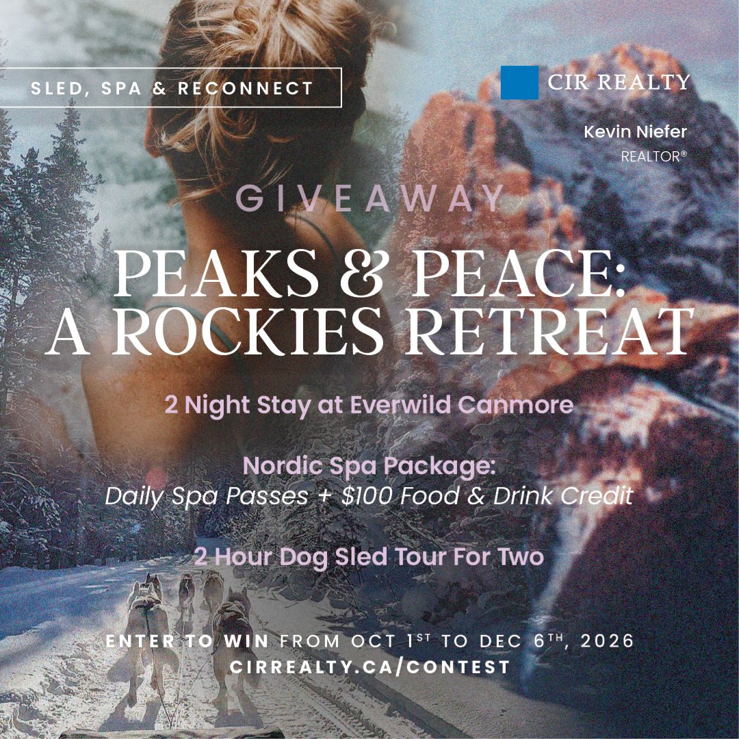 UrCalgaryRealtr's tweet photo. Peaks & Peace retreat giveaway... Enter now to win!
#RealEstate #Realtor #Realty #Property #HomeSearch #RealEstateAgent
#RealEstateLife #RealtorLife #RealEstateTips #TopProducer #RealEstateBroker
#cir #calgary #yyc https://t.co/yHBX6CCDUP