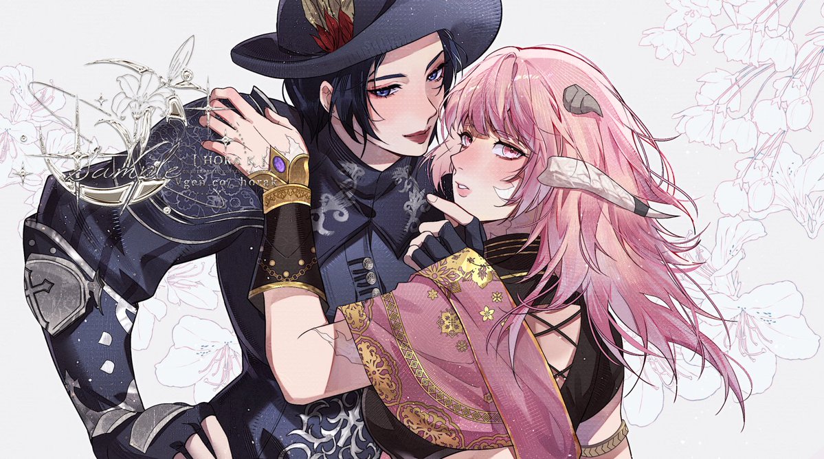 _horak's tweet photo. Happy International Lesbian day 🌈

#FFXIV #FFXIVART https://t.co/REZCuFMnEM