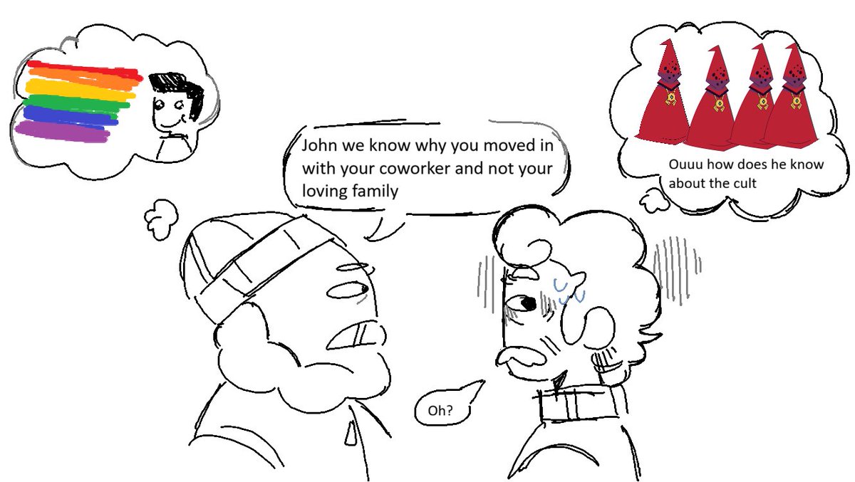 Funky_Ratz's tweet photo. Two things can be true at once #spookymonth #spookymonthfanart https://t.co/Y7GXllip2M