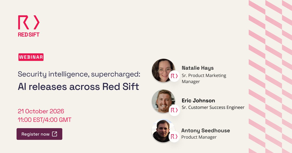 redsift's tweet photo. Join us Oct 21 for live demos of our latest AI releases: Red Sift MCP apps, OnDMARC AI Classifier, Investigate summaries, and BIMI Maker. See how Red Sift is improving security workflows.

Save your spot 👉 https://t.co/1ZB4G2CODQ https://t.co/7RndsiDDQw
