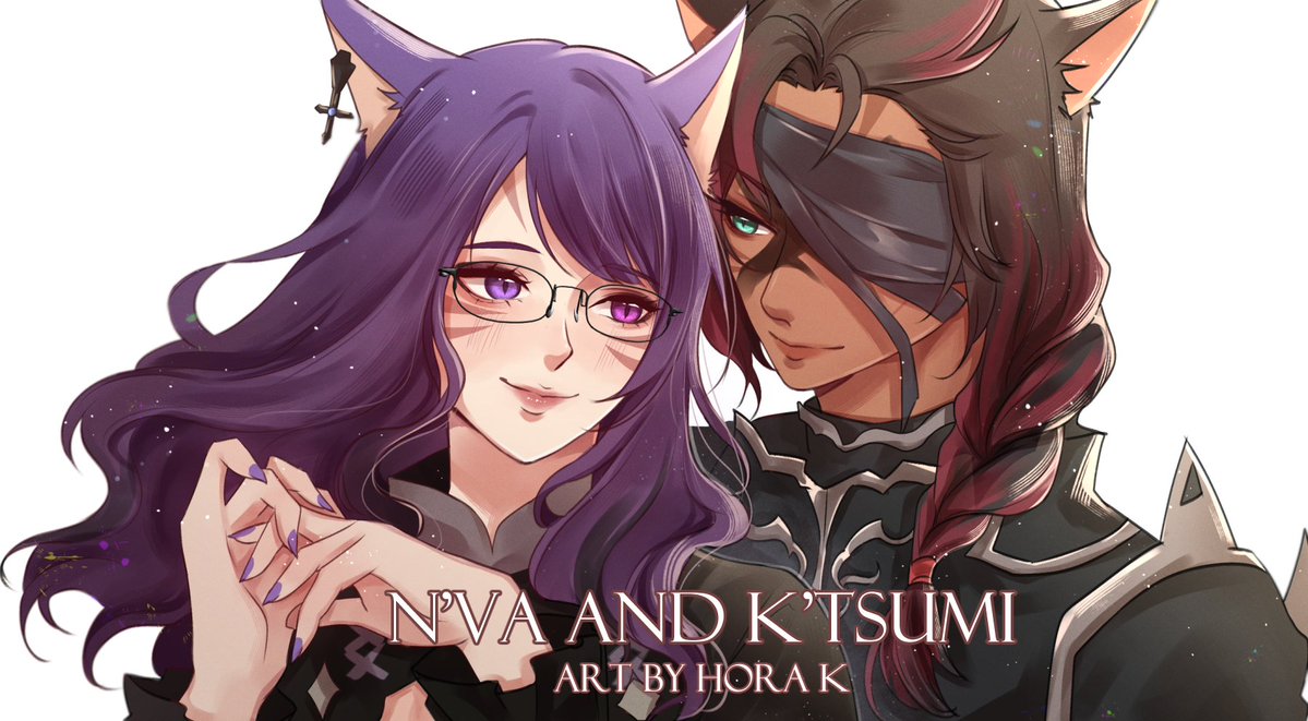 _horak's tweet photo. Happy International Lesbian day 🌈

#FFXIV #FFXIVART https://t.co/REZCuFMnEM