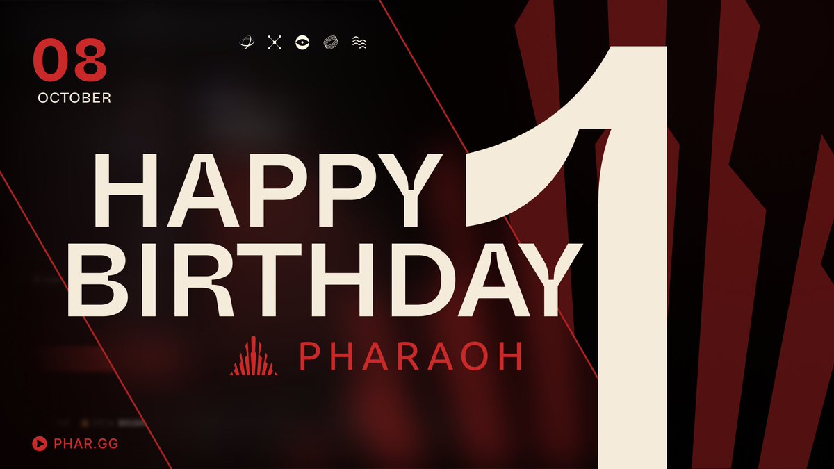 PharaohExchange's tweet photo. It's our 1 year anniversary, and we're celebrating in style.

Tomorrow we'll be meeting up with our closest friends and giving away $10,000 in prizes on a livestream at 5pm ET.

Almost 400 of you submitted entries for the 5x competitions - make sure you don't miss out on the live draws tomorrow!

You can help promote the stream and show your support with an RSVP card: https://t.co/BMoGc09Ntc