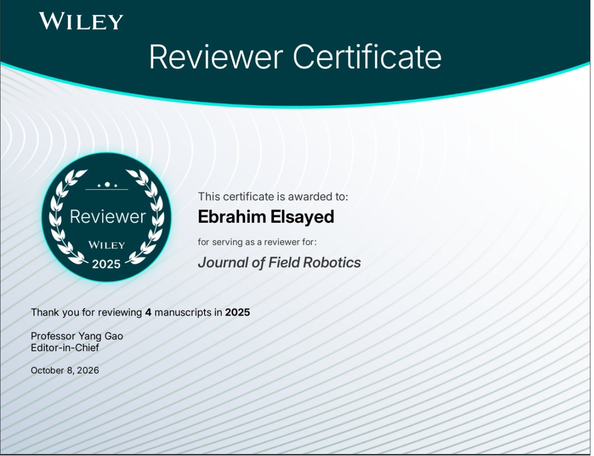 engebrahem16's tweet photo. Alhamdulillah.
I am pleased to share the certificates of recognition from Wiley for my contributions as a reviewer in 2025. https://t.co/4SUQkG6kyE