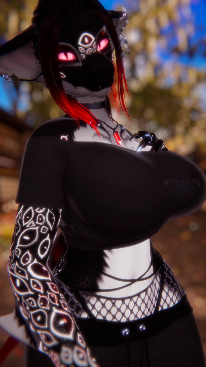 MercyMerAwA's tweet photo. Can't take a single one of my eyes off you. Do you feel the same looking at me~?

#vrchat #vrchatphotography #furry #furryartㅤㅤㅤ https://t.co/df6ix219LY