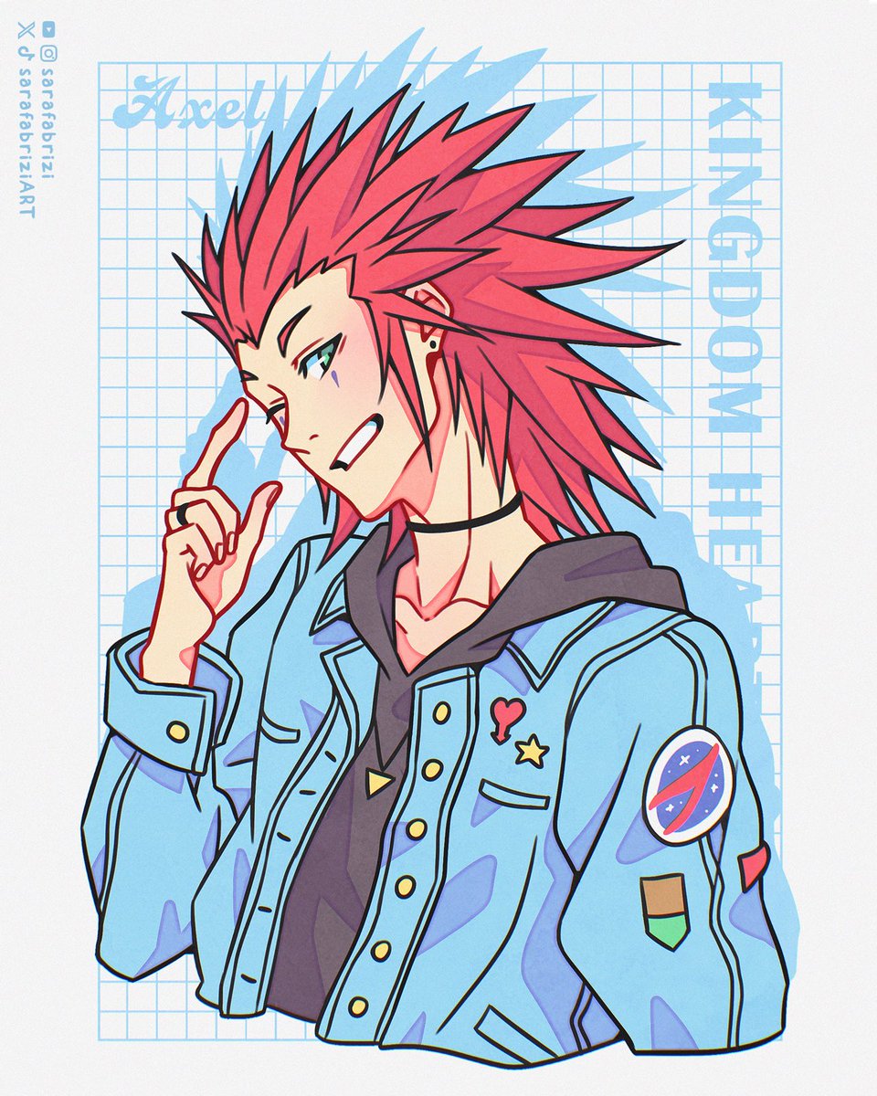 sarafabriziART's tweet photo. throwing another old kingdom hearts drawing into the mix, this time axel 🔥
#axel #kingdomhearts #fanart #drawing #kh https://t.co/4I4KAJhZv9