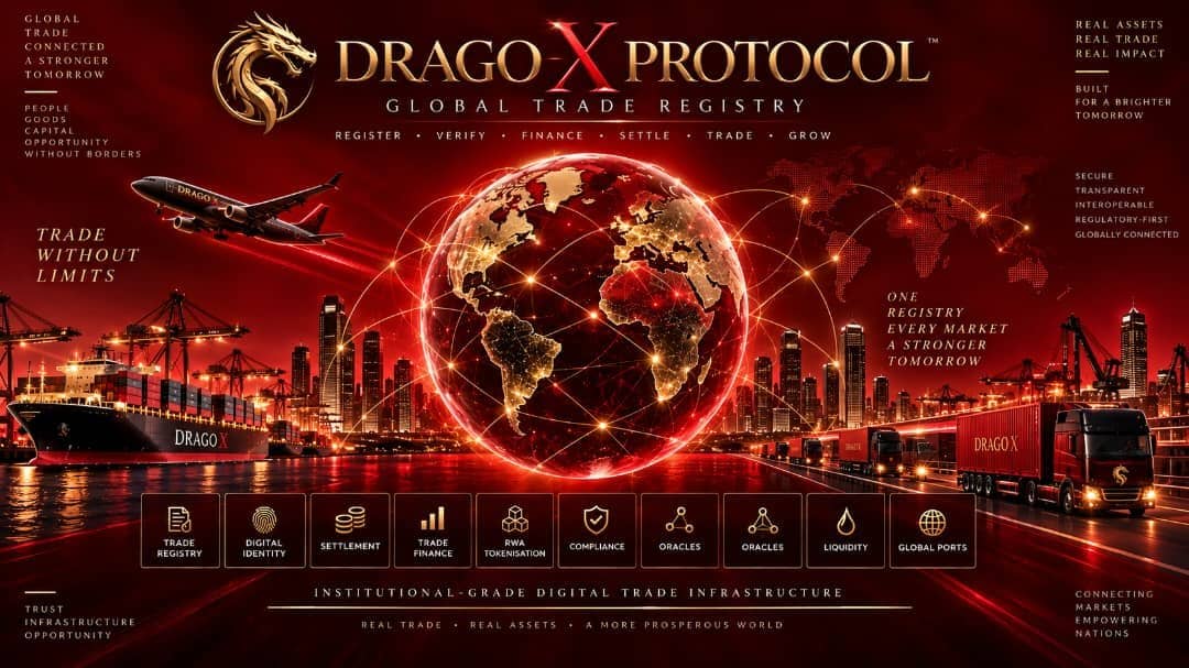 DRAGOXProtocol's tweet photo. Good morning ☀️

A shipment can be ready while payment delays, fragmented liquidity, and slow settlement keep the transaction stuck.

Global trade moves fast. Shouldn’t the financial infrastructure supporting it move just as fast?

#DragoX #Fintech https://t.co/T9VVzIvxGI