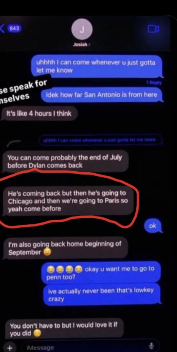Lebronsseed's tweet photo. The fact Jojo Lacey was cheating on Dylan Harper before the Paris trip is crazy and she wanted to fuck in there own house which is wild https://t.co/BhJy5yHxUK