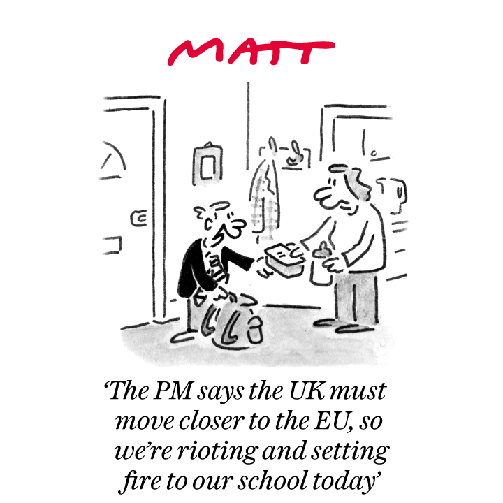 MattCartoonist's tweet photo. My latest cartoon for tomorrow's Telegraph

Buy a print of my cartoons at https://t.co/ADuWHWom7N

Original artwork from https://t.co/Wcrx6Vu6YW https://t.co/LyuqrD4Yso