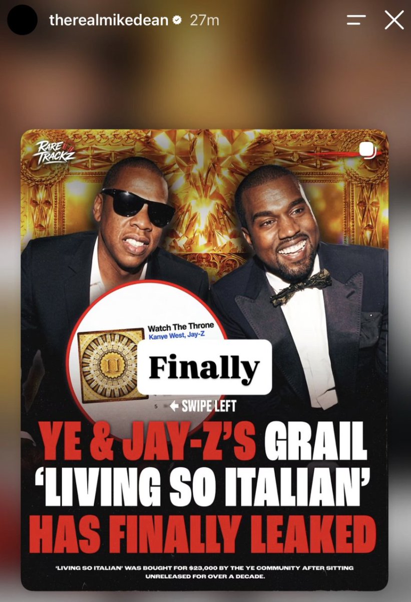 yeunrlsd's tweet photo. Mike Dean on Living So Italian leaking -

"Finally"
