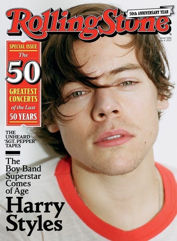angelfromeroda's tweet photo. harry styles for rolling stone magazine throughout the years https://t.co/zIxXbqvfit