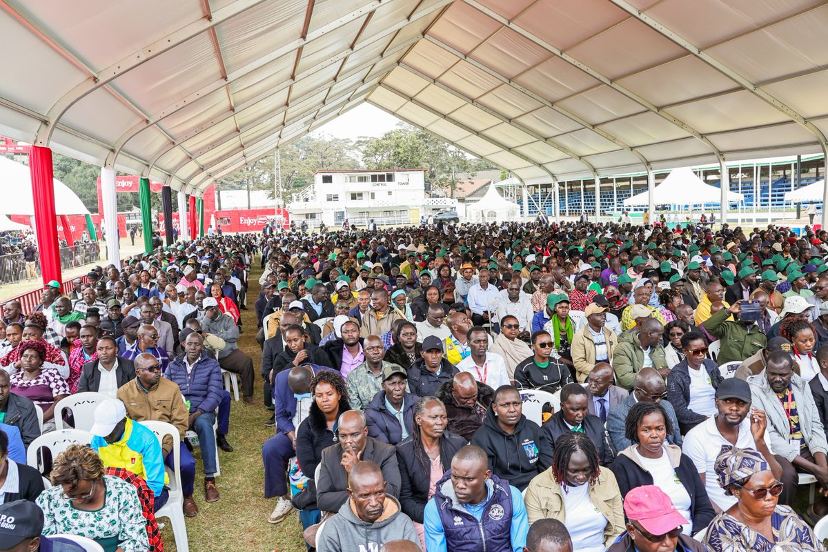 CS_MoALD's tweet photo. FARMERS URGED TO SCALE UP PRODUCTION AS AGRICULTURE REFORMS DELIVER RESULTS

Farmers are being urged to seize the opportunities created by ongoing reforms and investments in the agriculture sector to increase production, improve productivity and grow their incomes.

H.E President Dr. @WilliamsRuto graced the Agriculture and Food Systems Transformation Summit at Jamhuri Park ASK Showground, where the Government reaffirmed its commitment to strengthening the sector and building on the gains made in recent years.

Since 2022, more than 38 million bags of fertiliser have been subsidised, reducing the price from KSh7,500 to KSh2,000 per bag and cushioning farmers against high input costs.

The impact is being felt on the farm. Maize production has risen from 34.3 million bags in 2022 to 71 million bags in 2025, while cotton yields have increased from 177kg to 378kg per acre.

The Government is building on these gains through expanded irrigation, infrastructure, technology, skills development and stronger market linkages. Plans to develop mega, medium and micro dams under the National Infrastructure Fund will support the expansion of irrigation to 2.5 million acres, creating greater opportunities for farmers to produce more consistently.

The message to farmers is clear: the opportunity is to move from producing more to earning more, by embracing modern farming practices, improving productivity, adding value and connecting to markets.

The transformation of Kenya’s agriculture must be felt where it matters most: on the farm, in the farmer’s income and in the lives of farming households.