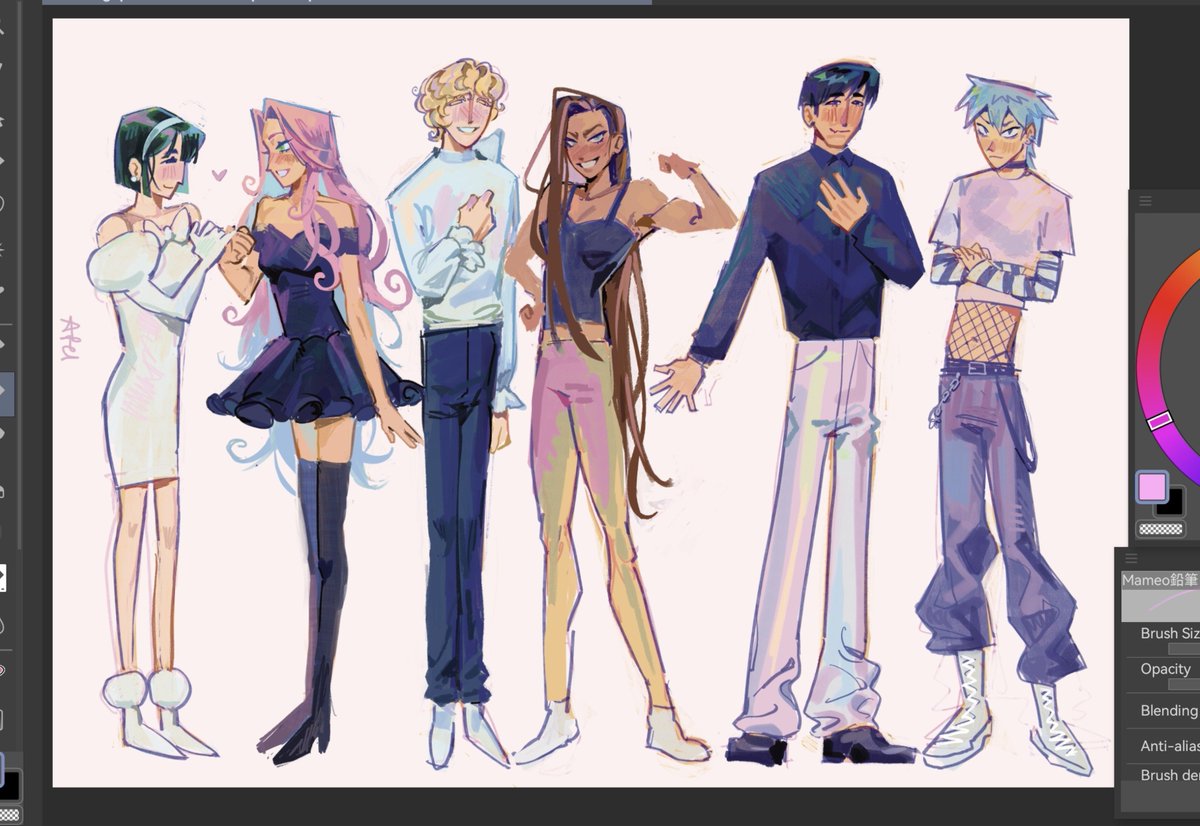 air_freyr's tweet photo. #ALNST all the fellas in my style https://t.co/eZTiL4aaoN