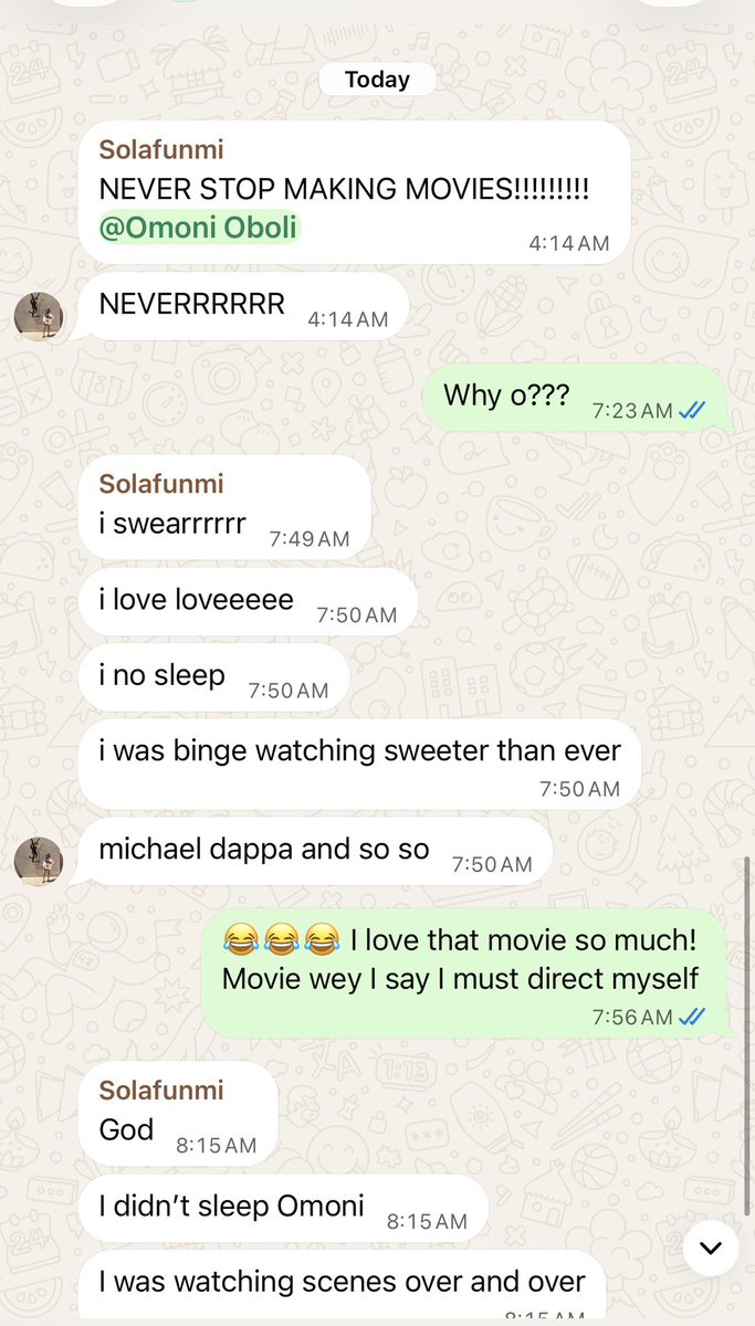 Omonioboli's tweet photo. Besties, if you guessed Micheal Dappa, you were 100% RIGHT! 😍💃🏽 But who is the lady??? 👀🤭
She’s your fave for sure, and she makes our hearts sing! 🎶❤️ That’s your clue. Let’s see who gets it! 😂
Your Friday date with Omoni Oboli TV is almost here! 🍿🦋 Drop her name below! 👇🏽 #RomComQueen #PremiumOrNothing 🔥🔥🔥
Swipe for the love letter I woke up to 😩💝
