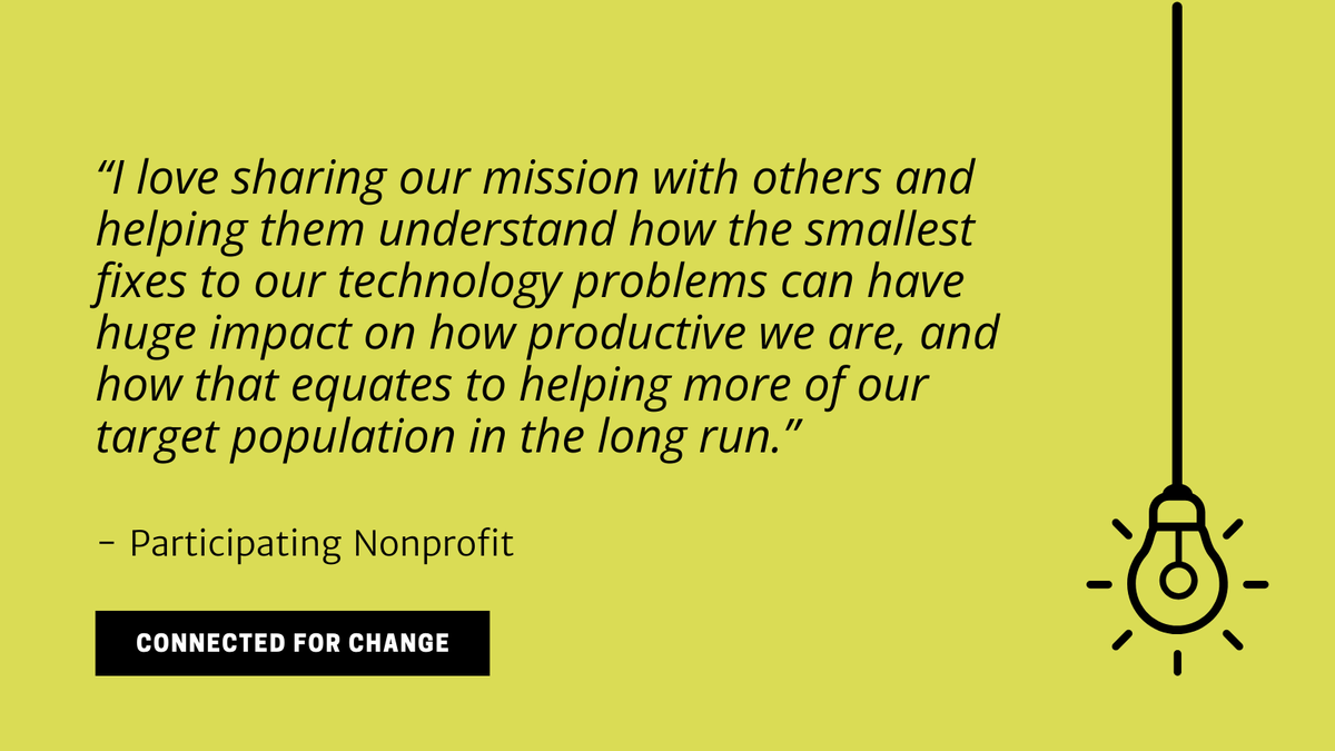 HOTC's tweet photo. Calling all tech professionals! We are currently recruiting volunteers to use their tech skills on Connected for Change: Tech Day and help nonprofits tackle tech projects like data management review and website UX audit! Join a team and make an impact! https://t.co/VskW06gqAW https://t.co/pacvQfXoN1