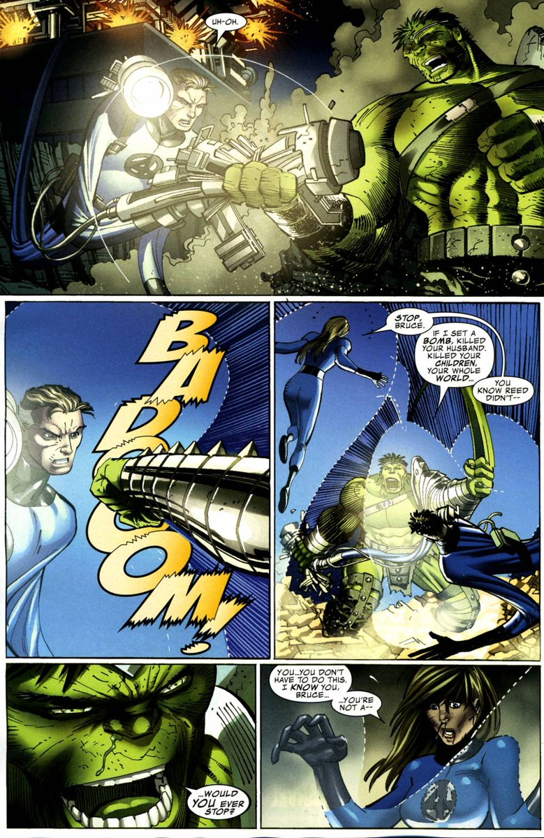 CamMTE01's tweet photo. @dime_powell @otakuweeb_xoxo @CAPESHITCHICKS Cope. She’s fodder against the Hulk, argue with Marvel. Heck, she can’t even defend herself against Hulk-like beings that are WEAKER than Banner Hulk https://t.co/J3QEsbyO5v