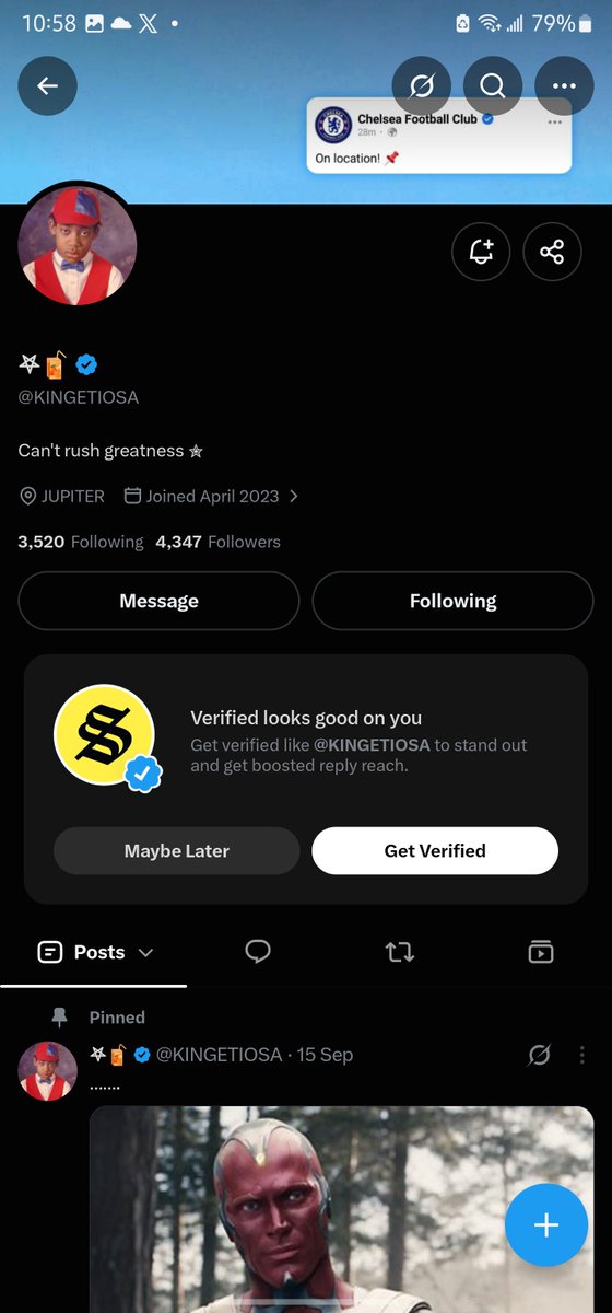 Softywale's tweet photo. @KINGETIOSA I don follow you ... you never send it boss 
ID: softywale https://t.co/9E740jNBRB