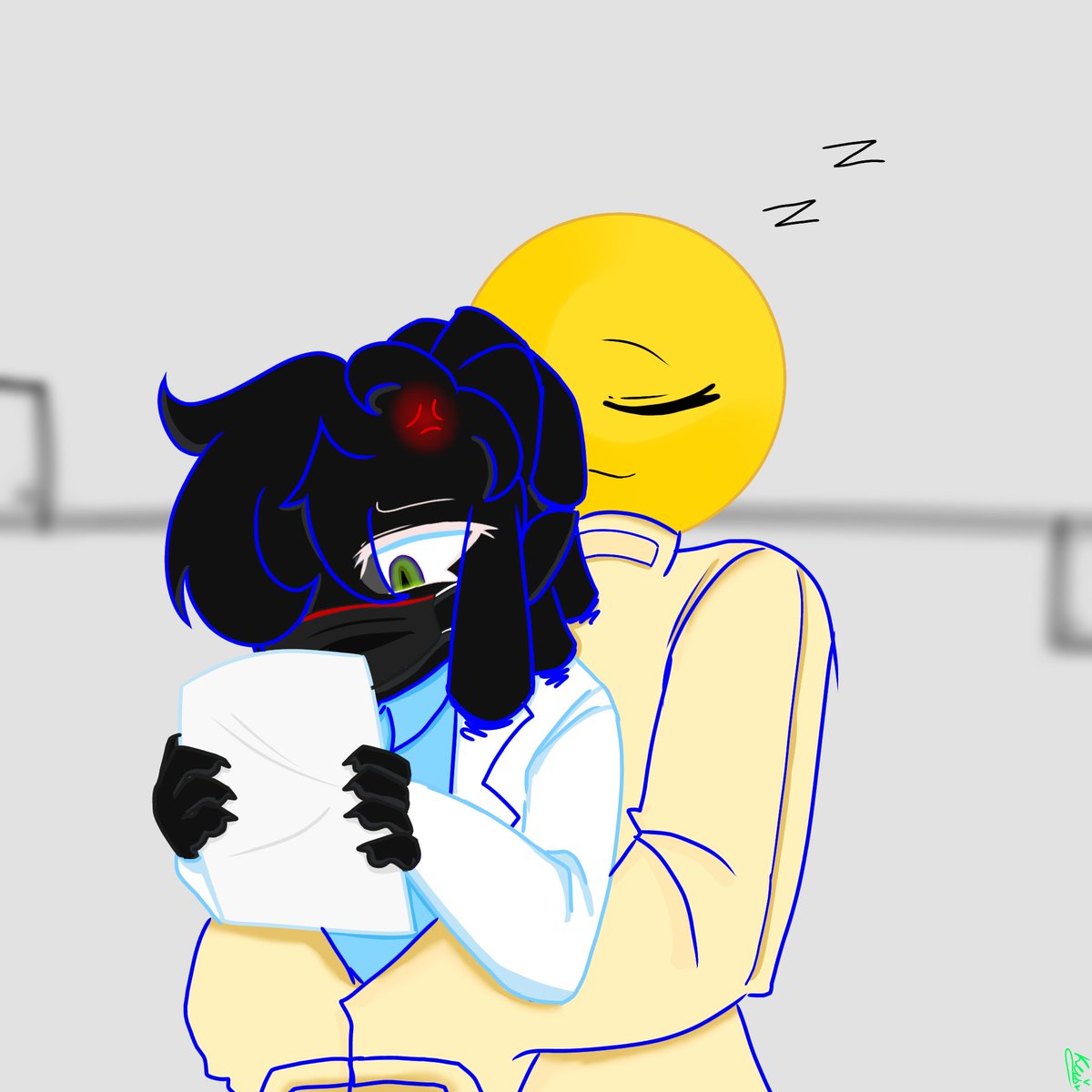 KaiNotTake's tweet photo. Bonus+
Idk if it was a good idea for hug Dr.mob right now Verity 😅
#myart #Verity #thatmob https://t.co/sL3tbL1NRS