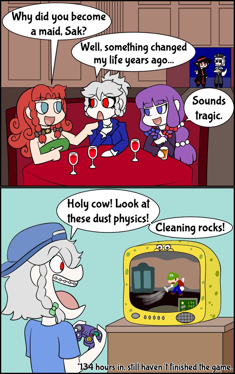 plst41's tweet photo. Sakuya Origins

#touhou #comic https://t.co/lqrIC8S7k5