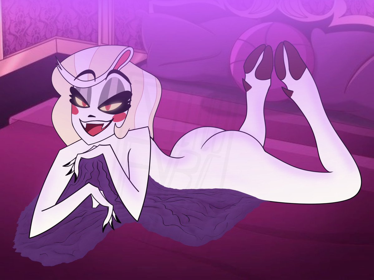 HannahTurnzki's tweet photo. Art by @TiltedFyre 
#hazbinhotelseason2 #hazbinhotelfanart #charliemorningstar https://t.co/clj8OciK3m