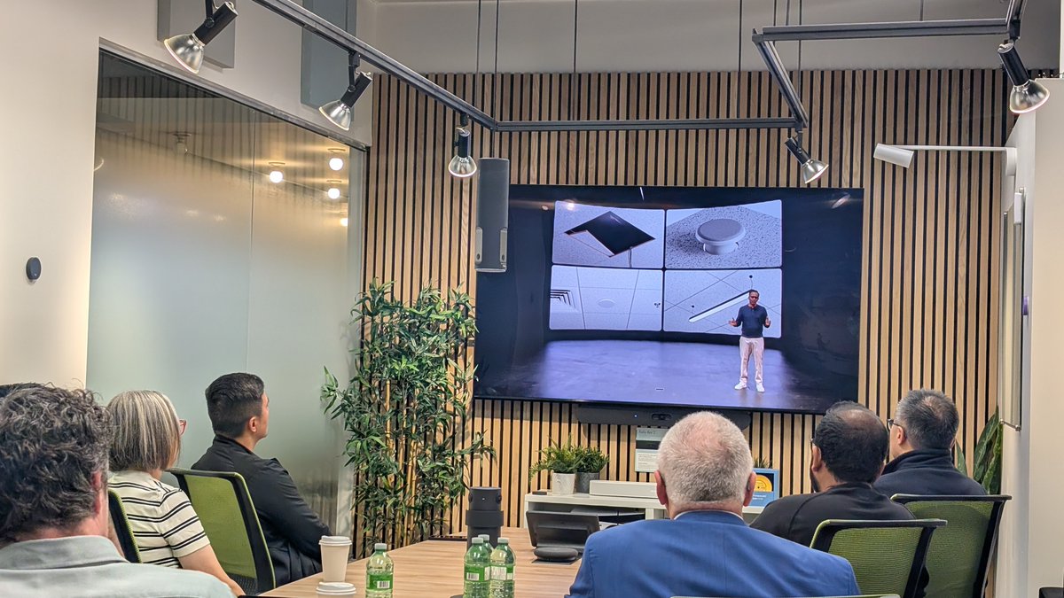 LimitlessAV's tweet photo. 🎉Thank you to everyone who joined us at our @LogitechBiz launch event. Between a great breakfast, the live stream, and plenty of good conversation, it was a morning well spent.

Curious how these solutions could fit your spaces? Email us:
📧info@limitlessav.ca

#Logitech #ProAV https://t.co/yy72dpbhNh