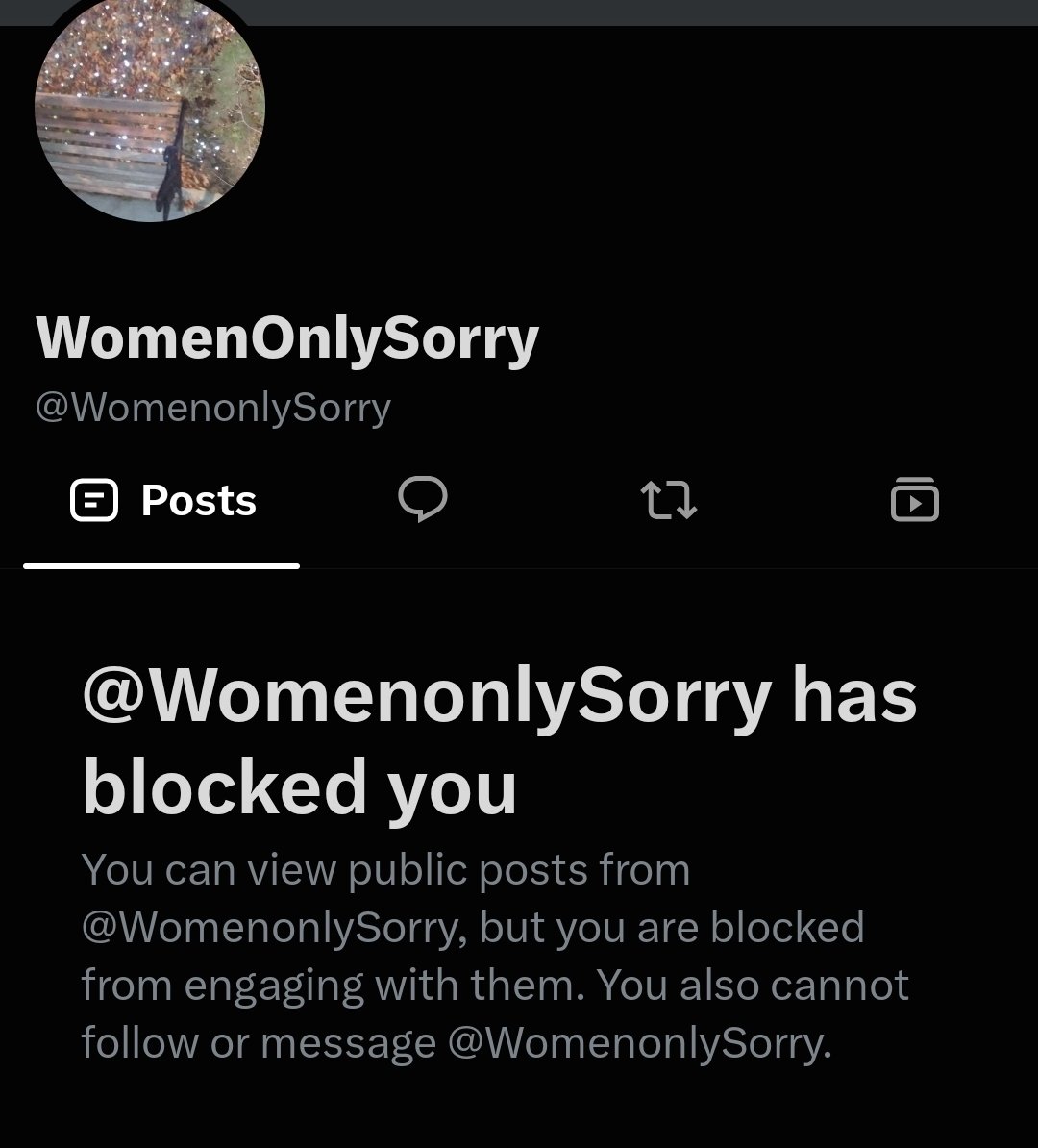 Thatotherguy_5's tweet photo. Soooo @WomenonlySorry could you unblock me so that I can actually respond or is that too much to ask? https://t.co/hMPM0MnceT