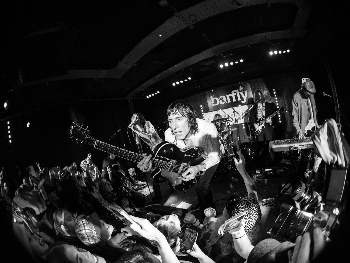 PalayeRoyale's tweet photo. Tickets for The Amsterdamage World Tour are on sale tomorrow, Friday October 9th at 10am.

London, where it all began. 

In 2017, we played our very first London show at Barfly called Camden Assembly at the time. Nine years later, we returned to the very same room to celebrate the announcement of our sixth studio album, Amsterdamage, and a brand new world tour.

From Barfly to Electric Brixton, Shepherd’s Bush Empire, Roundhouse, Hammersmith Apollo and eventually Wembley Arena. Every step of this journey has been made possible by you, our beautiful British fans.

With our second Wembley Arena show now announced, it only felt right to return to the place where this incredible journey began.

There was something truly special about this night. Looking into the crowd and seeing so many familiar faces, some of whom we have watched grow up over the past nine years. We have grown together, shared so many memories and built something far greater than just a band. We have built a family.

This night was a beautiful reminder of where we came from, how far we have travelled and how much love exists within this little world we have created together.

Thank you for growing up with us, believing in us and giving us a life beyond anything we could have imagined.

Now, a new chapter begins. Amsterdamage is coming, and we cannot wait to make another lifetime of memories with you.