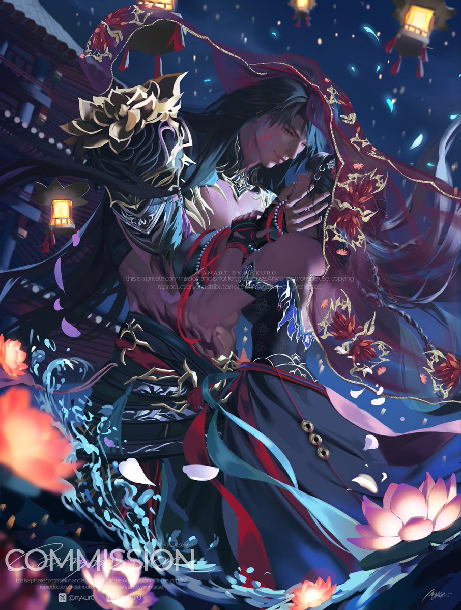 xyzfy26's tweet photo. the netherlord’s bride 🪷 

commissioned from @nykur0_ 🤍 https://t.co/nWWTqx2nvr