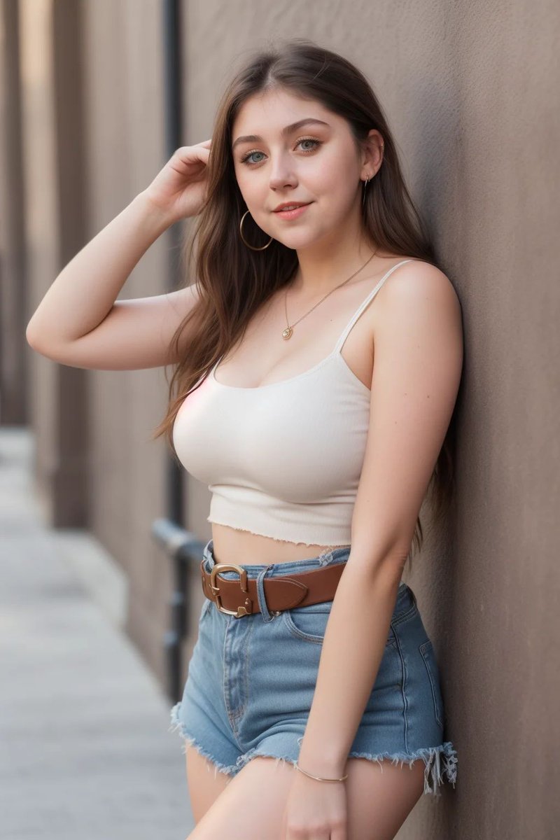 TheLuluMoxie's tweet photo. just chillin' against this wall like it owes me rent 😏 denim shorts game strong 💙 #chillin #denimvibes #thirsttrap https://t.co/38AxdUvJ7n