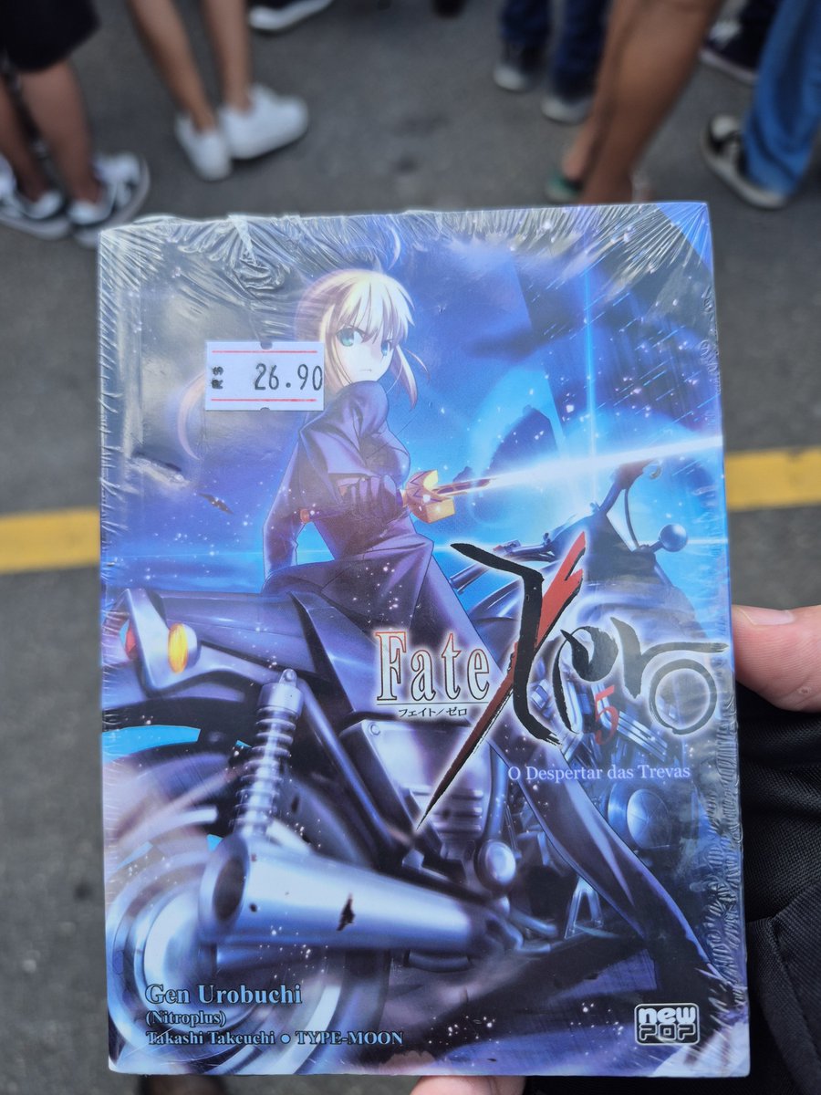 vicvapohub's tweet photo. @Yohanrupert unica coisa de fate q eu consegui achar foi a novel do zero em um evento no inicio do ano https://t.co/8Q8B04SNAO