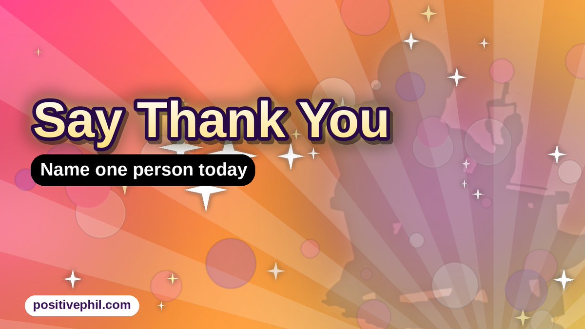 PositivPhil's tweet photo. Who in your life believed in you before you did? Call them today and say thank you. Do not wait for a better moment. #Gratitude #Hope https://t.co/vwiJIgRPSH https://t.co/RMbpNHXoey