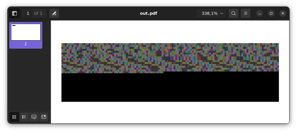 thomasrinsma's tweet photo. Just released PoCs for the 6 LibreOffice bugs we found (@b0n0b0__ ). Including an .odb/.odt/.jar triple-polyglot for the RCE and my personal favorite, an LFI using GStreamer that leaks via RGB pixel values🙃 https://t.co/B3IOJ0uop8