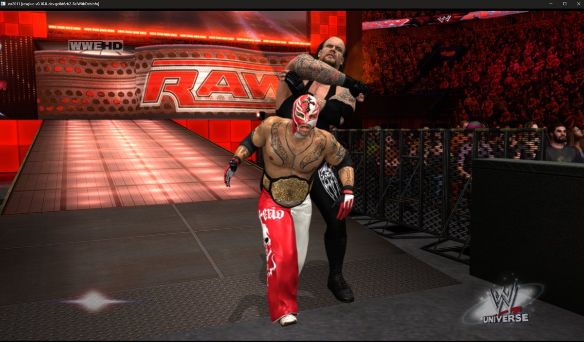 chunrecompgames's tweet photo. WWE Smackdown vs Raw 2011 - PC Port (runs better than xenia and rpcs3)

- Sharper quality
- 60 FPS
- Keyboard mouse or controller
- Doesn't support online yet, may crash at Road to Wrestlemania

Just start the game from SVR 2011.exe

(also please show some love for rey) https://t.co/QYr3jlMykJ