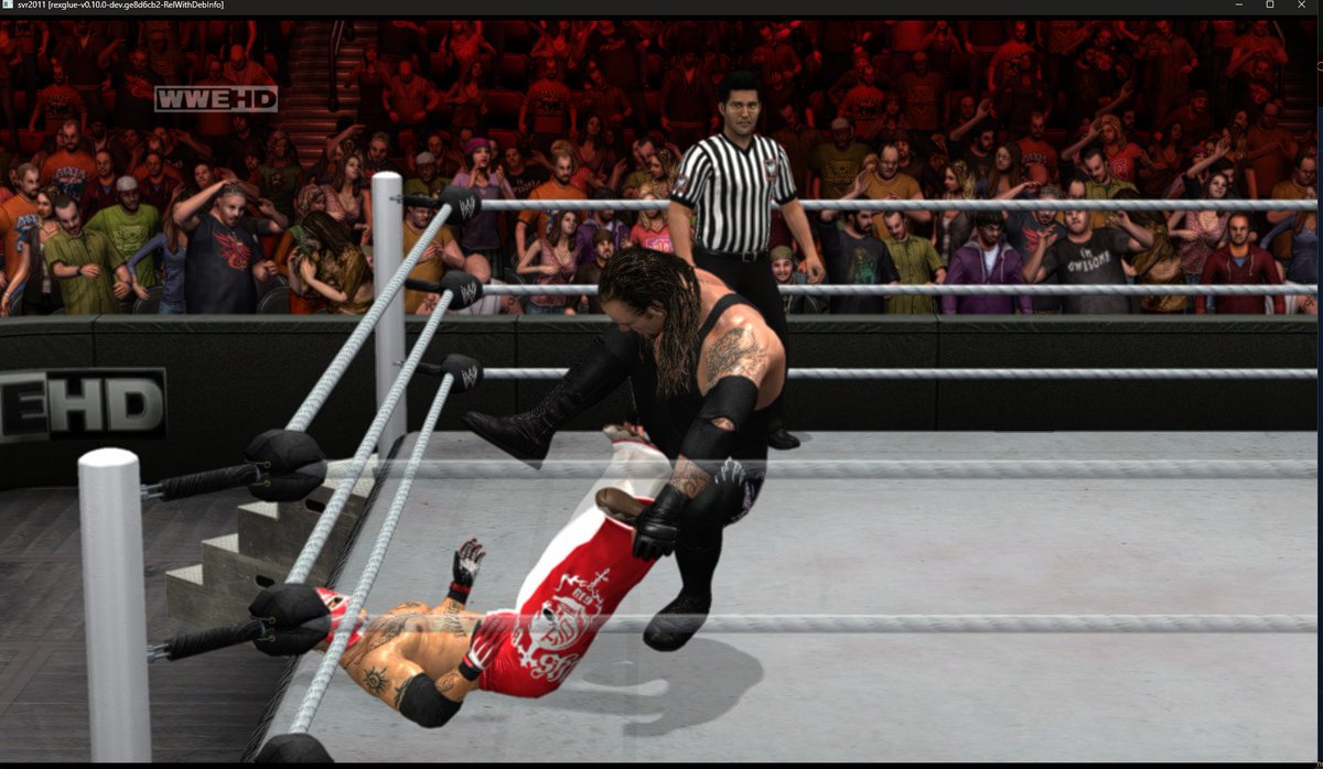chunrecompgames's tweet photo. WWE Smackdown vs Raw 2011 - PC Port (runs better than xenia and rpcs3)

- Sharper quality
- 60 FPS
- Keyboard mouse or controller
- Doesn't support online yet, may crash at Road to Wrestlemania

Just start the game from SVR 2011.exe

(also please show some love for rey) https://t.co/QYr3jlMykJ