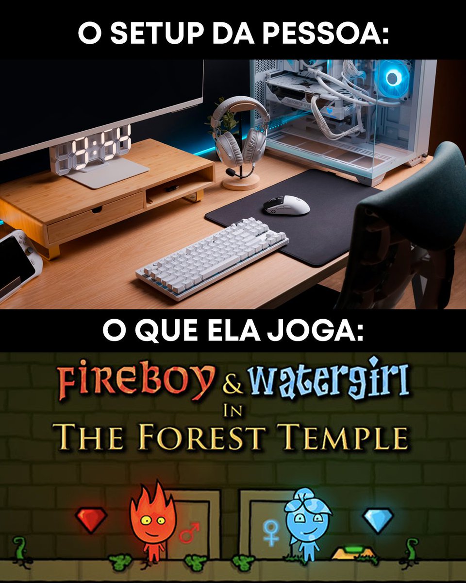 LogitechGBrasil's tweet photo. "#QuemJogaSabe que precisa de um setup de última geração pra rodar campo minado sem travar. 

E ah, tá rolando ofertas exclusivas durante LOGITECH G PLAY DAYS 👀" https://t.co/YtA3T8GlXT