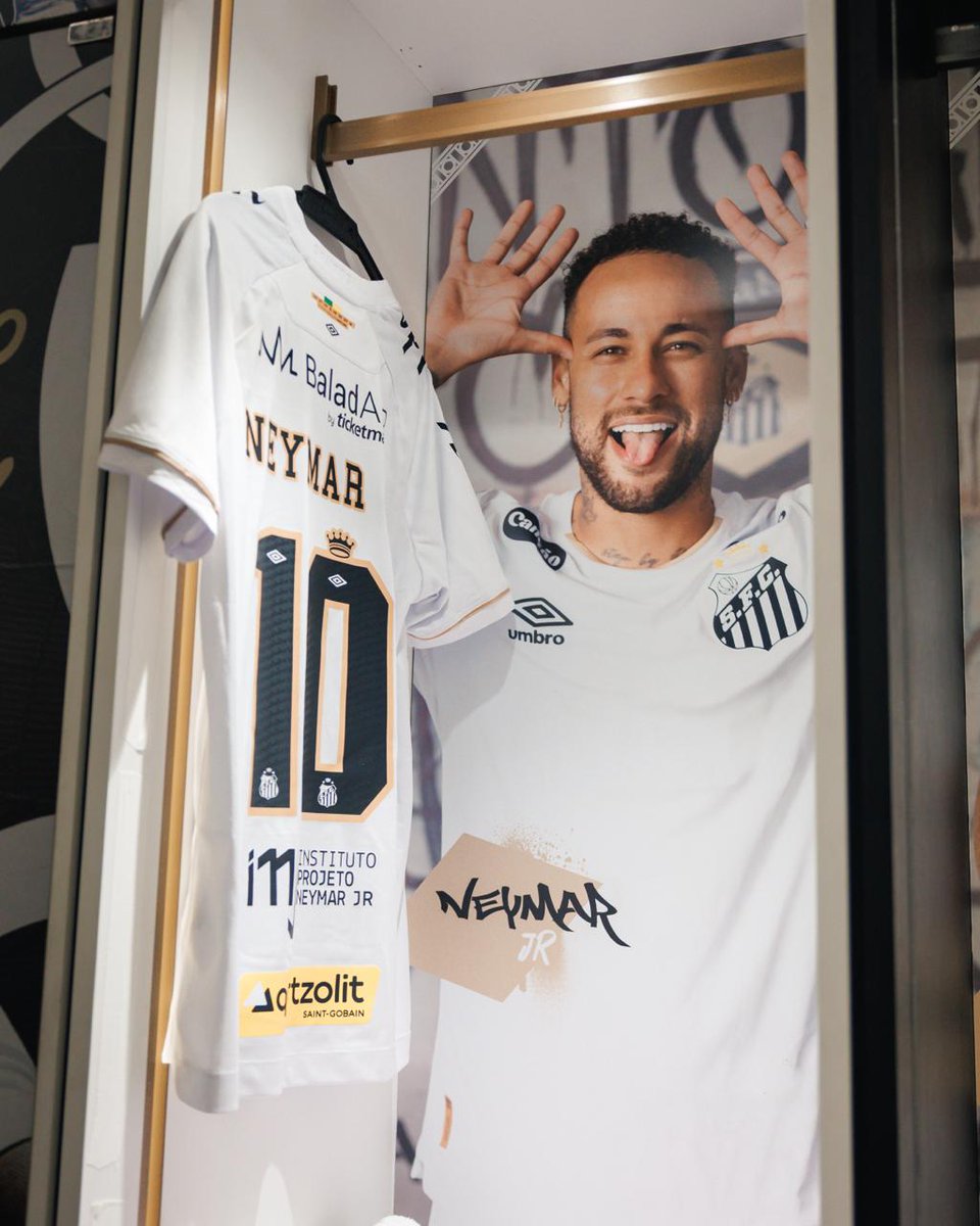 SantosFC's tweet photo. VAI PRA CIMA DELES, NEYMAR! 🔟 https://t.co/tdilySt7ug